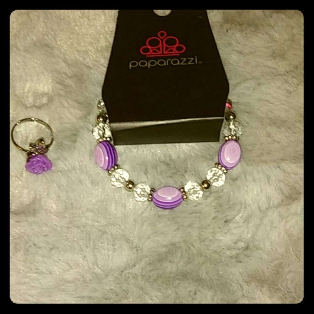 Bracelet and ring set